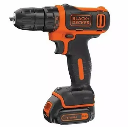 Акумуляторний дриль-шурупокрут Black+Decker з АКБ та ЗП BDCDD12K - фото 1