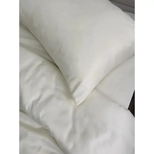 Комплект постільної білизни Ecotton Cream Yellow півтораспальний полісатин кремово-жовтий (25360) - фото 4