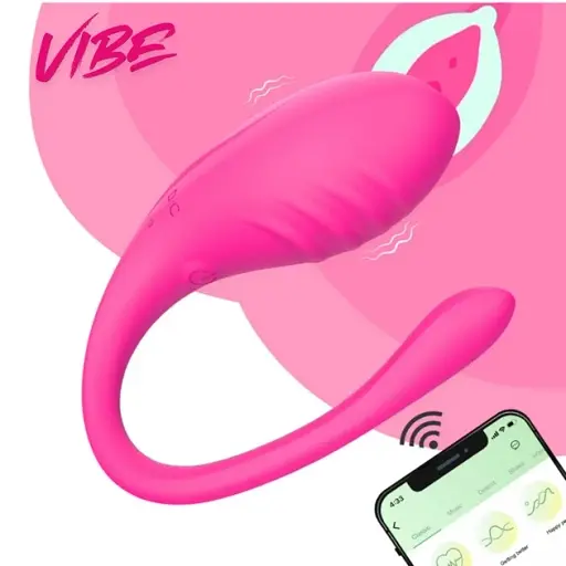 Вибратор I’MCUM Vibe со смартподключением к телефону Розовый (7970379617723) - фото 2