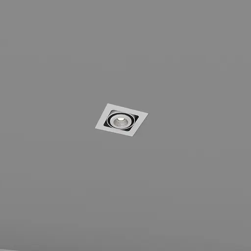 Встраиваемый светильник Skarlat RGL7115-1 1x12W WH+BK 4000K