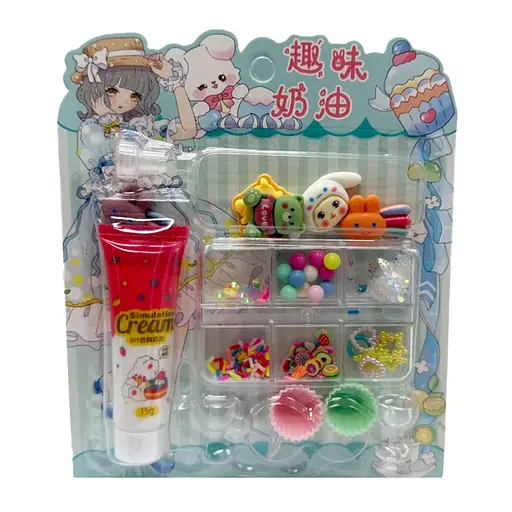 Детский набор для творчества Bambi FG240408064A, сладости, клей, мишура, формочки - фото 1