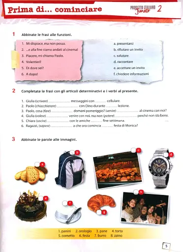 Progetto Italiano. Junior 2. Libro & Quaderno + CD audio - фото 7