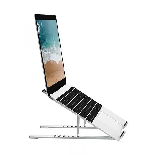 Подставка для ноутбука WIWU s400 Laptop stand серебристая - фото 9