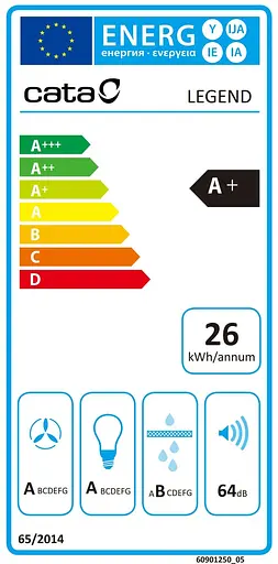 Вытяжка Cata T-образная 70 см 1065 м.куб/час Legend 700 x нержавеющая сталь - фото 2