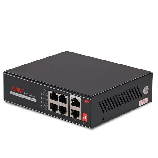 PoE-коммутатор 6-портовый ONV-H1064PLD (73-00012) - фото 2