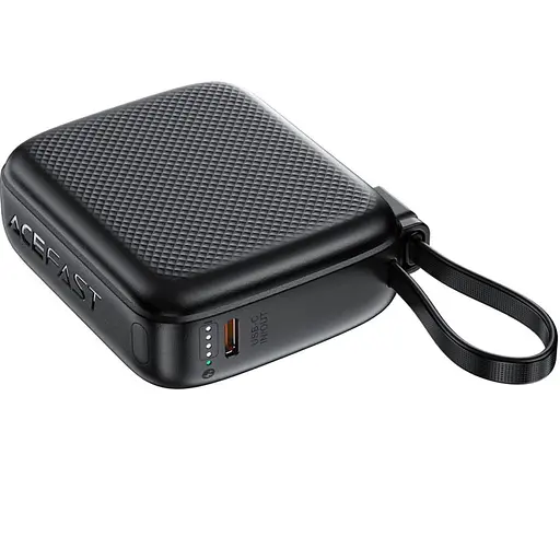 Павербанк Acefast Black 10 000 mAh / 20 Вт (6974316283973) - фото 4
