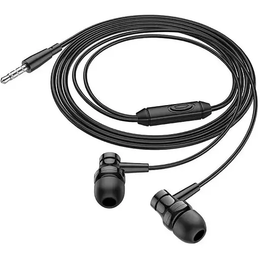 Наушники Borofone BM67 Talent universal earphones with mis черные - фото 1