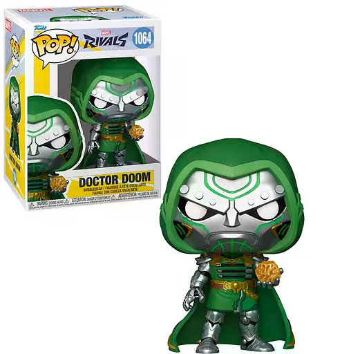 Фигурка Funko Pop Фанко Поп Доктор Дум Marvel Rivals Doctor Doom 10 см FP MR DD 1064