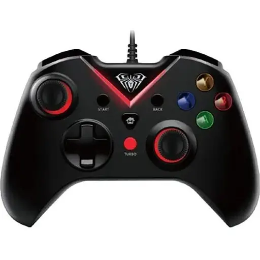 Геймпад Aula G1000 Wind черный USB для ПК/PS3 двойная вибрация 1,8 м - фото 1