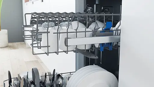 Посудомоечная машина Indesit встроенная 10компл. A+ 45см белый - фото 5