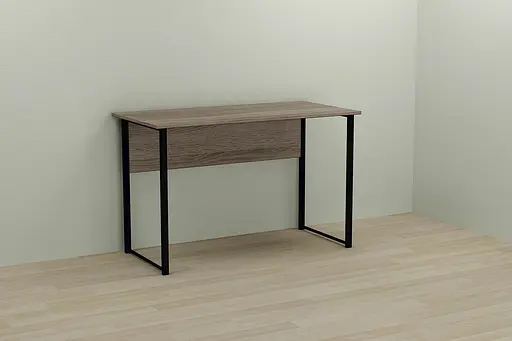 Компьютерный стол Ferrum-decor Курт 75x140x70 черный ДСП Дуб Сонома Труфель 16мм (FRD-103944) - фото 6