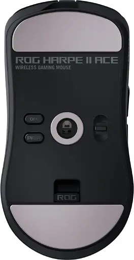 Миша ASUS ROG Harpe II Ace USB-A/WL/BT Black (90MP0490-BMUA00) - фото 6