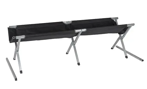 Ліжко розкладне Bo-Camp Single XL Black (1304488) (DAS301395) - фото 2