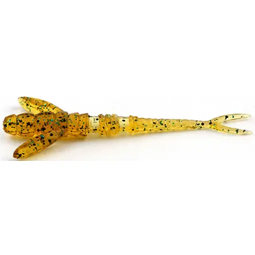 Силикон FishUP Flit 1.5" (10шт) #036 - Caramel/Green & Black