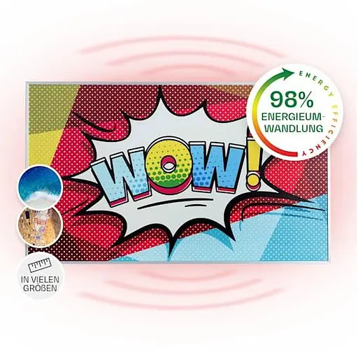 Инфракрасный обогреватель Klarstein Wonderwall Air Pop Art 60 (10034236) - фото 5