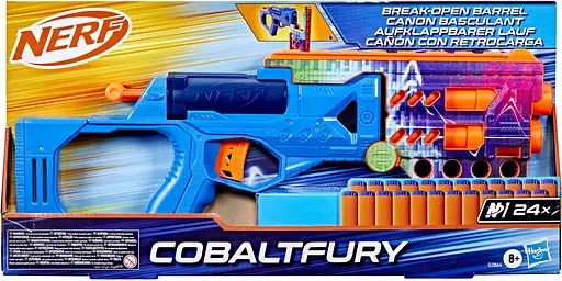 Бластер іграшковий Hasbro Nerf N Series Cobaltfury (G2864)