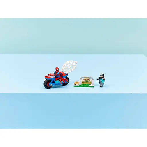 Конструктор LEGO Super Heroes Marvel Паук на мотоцикле против Носорога 61 деталь (11206) - фото 6