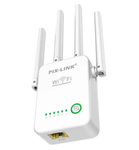 Ретранслятор Pix-Link X300R5 300Мбит/с 2.4 ГГц Белый (SNRWSW021403W 4296) - фото 1