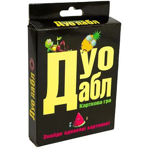 Настольная игра Strateg Дуо Дабл на украинском языке (30218)