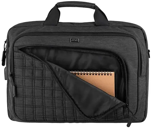 Сумка для ноутбука 2E 16" CrossSquares, Black (2E-CBN9198BK) - фото 5