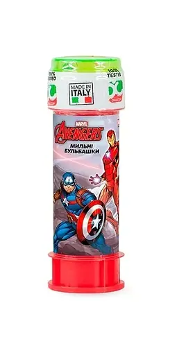 Мильні бульбашки "Принцеси/Месники" 60 ml (8007315885102) Капитан Америка Вид 4 - фото 1