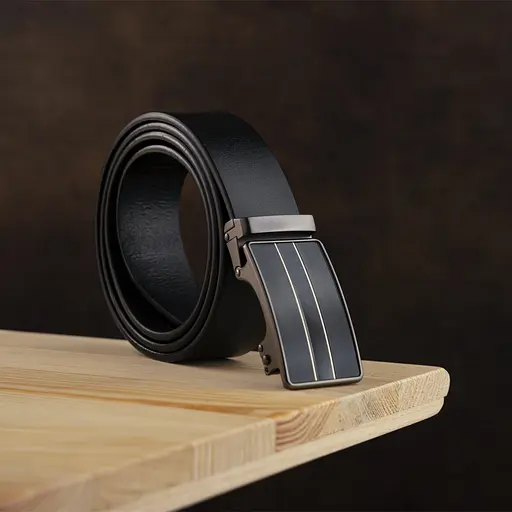 Ремінь шкіряний Vintage чоловічий 115х3,5 см acs0014817 - фото 4