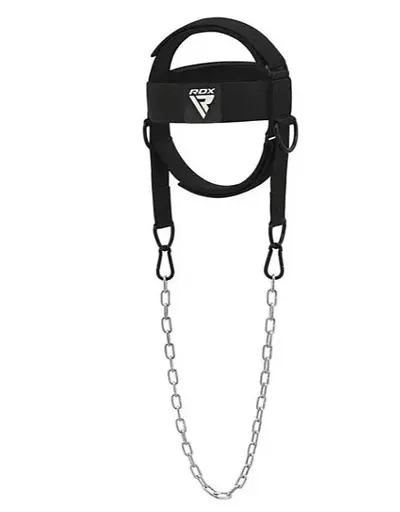 Тяга для шеи RDX H2 Neck Harness Black Plus (WAN-H2B+) - фото 3