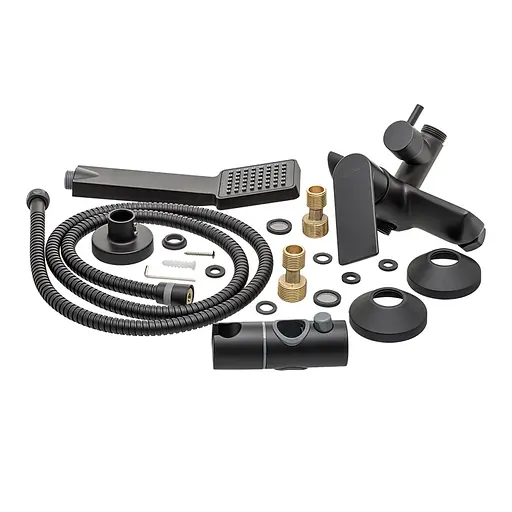 Душова система Haiba Alex 003-J black HB3940, Чорний матовий - фото 3