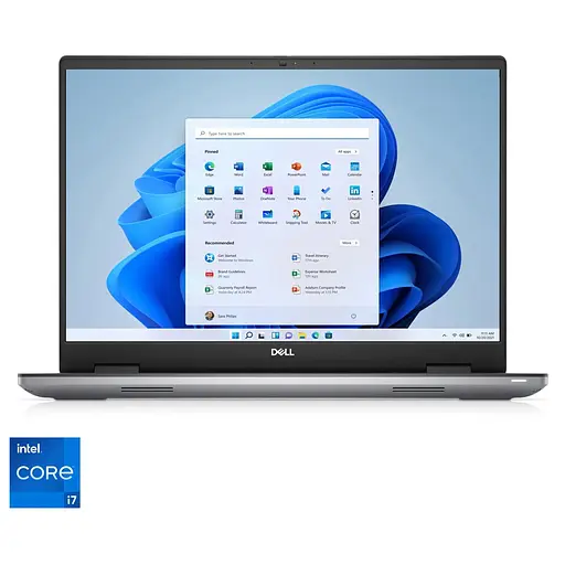 Ноутбук Dell Precision 7680 i7-13850HX la 5.3 GHz,+,32GB,1TB,RTX 2000 Ada 8GB,Windows 11 Pro,3Y ProSpt