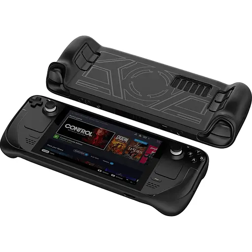 Чохол Dobe TY-2830 Silicon Case для Valve Steam Deck Black [132165] - фото 5