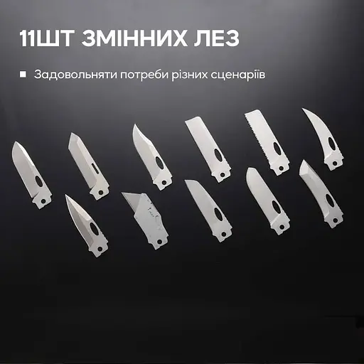 Набор сменных клинков Roxon BA04; BA10; BA11 3in1 для S501U S502U S802 - фото 10