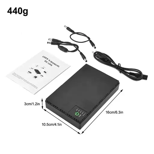 ДБЖ Andes DC1018P 18W 10400mAh 12V/ 9V/5v - фото 7