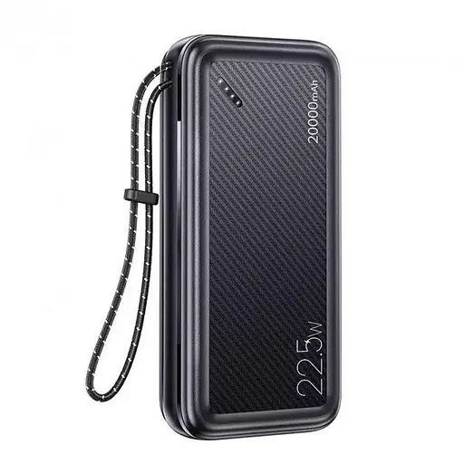 Зовнішній акумулятор Повербанк Helt 20000mAh QC3.0 PD 22.5W (Black) - фото 2