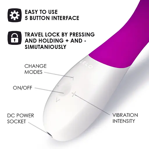 Вібратор Lelo Mona Wave 19.5 см рожевий - фото 4