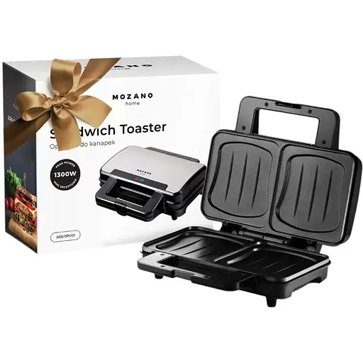 Бутербродница сэндвичниця 2в1 XL Mozano 1300Вт - фото 10