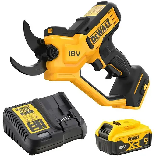 Ножиці садові - секатор акумуляторний DeWalt з АКБ та ЗП DCMPP568P1 - фото 1