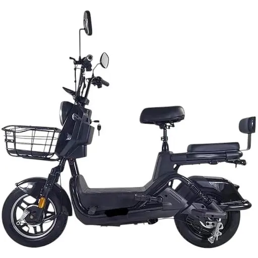 Електроскутер двомісний Crosser CR2 (500W, 60V, 20ah) чорний - фото 3