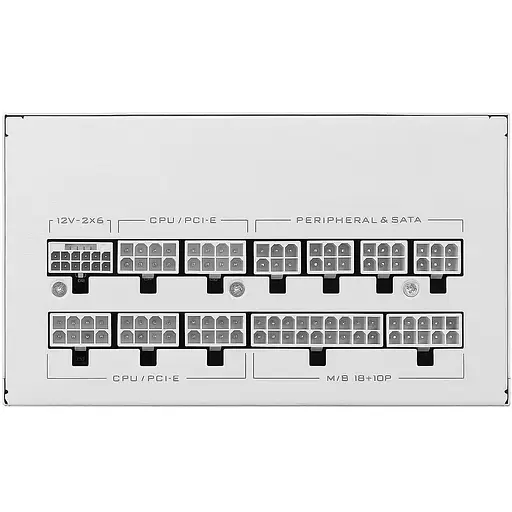 Блок питания Lian Li SX Platinum 1000W White (G9P.SX1000P.W000.EU) - фото 3