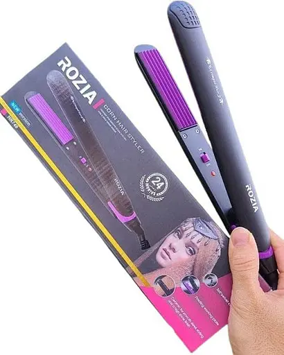 Професійна плойка гофре Rozia HR-740 з керамічними пластинами 30 Вт - фото 3
