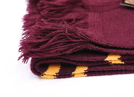 Шарф факультетов Хогвартса Слизерин с бахромой HP 6,115.642 - фото 4