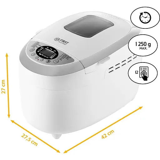 Хлебопечь First FA-5152-3 [119838] - фото 7