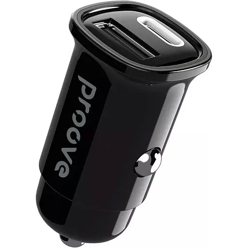 Автомобільний зарядний пристрій Proove Flash USB-C to USB-А 30W Black (CCFL30111201) [131660]