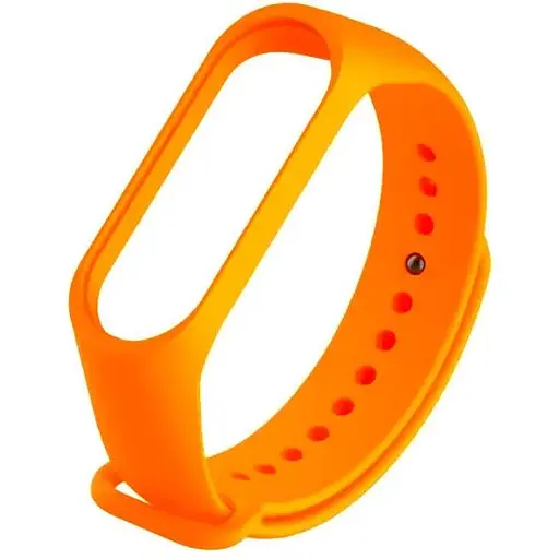 Ремешок Silicone Mi Band 5/6 Pumpkin (27) - фото 1
