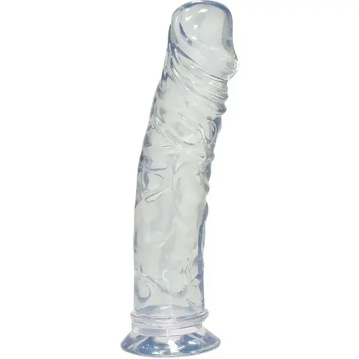 Фалоімітатор Crystal Clear Medium Dong 19.5 см прозорий
