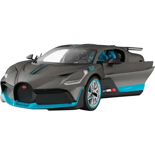 Машинка Rastar Bugatti Divo на радиоуправлении. 1:14. Серый - фото 2