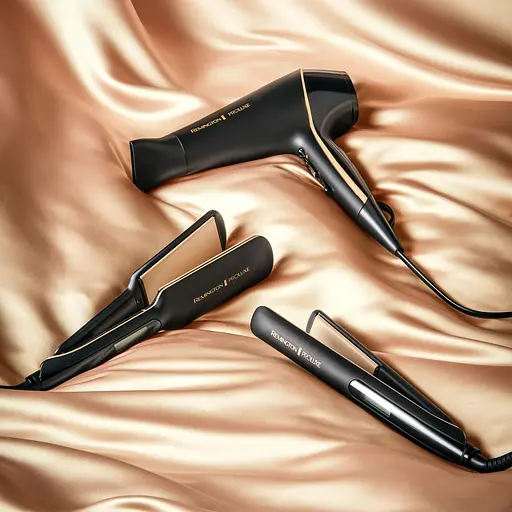 Випрямляч Remington PROluxe Midnight Wide Plate Straightener, температурних режимів 9, 150-230С, чохол, дісплей, кераміка, чорний - фото 6