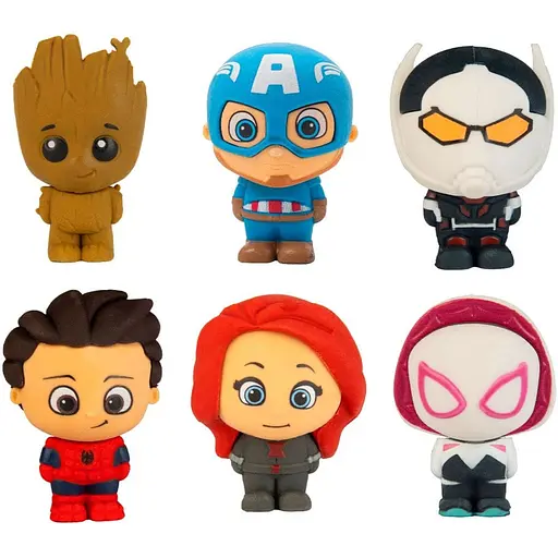 Колекційний ластик-пазл Марвел HTI 1816012 серії Puzzle Palz - фото 1