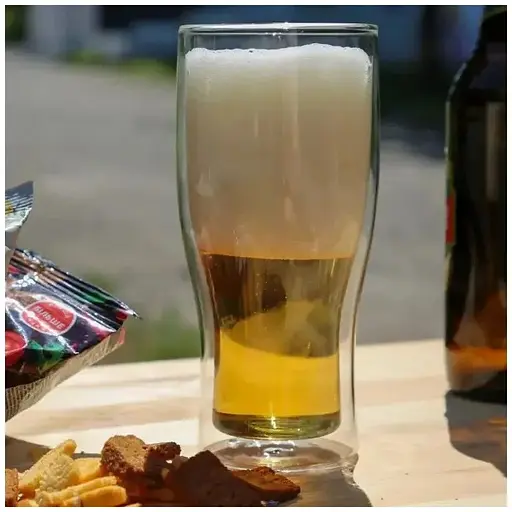 Комплект пивних келихів з подвійним дном Herisson 500ml 2 шт. - фото 2