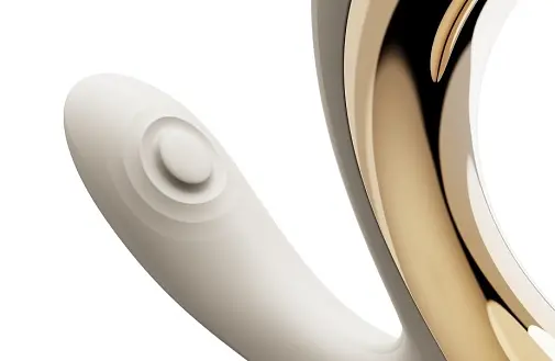Вібратор Zalo Talis G-Spot PulseWave 14.4 см білий - фото 4