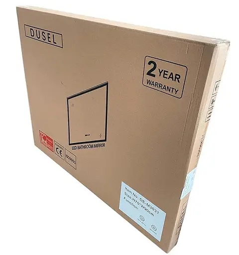 Дзеркало Dusel DE-M1041 70x90, Білий - фото 10